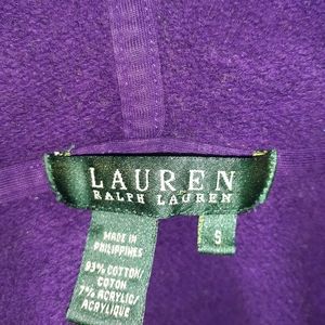 Ralph Lauren Purple hoodie